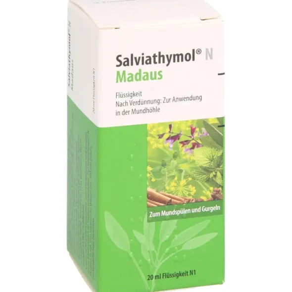 SALVIATHYMOL N Madaus Tropfen 20 ml