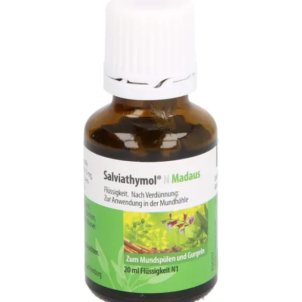 SALVIATHYMOL N Madaus Tropfen 20 ml