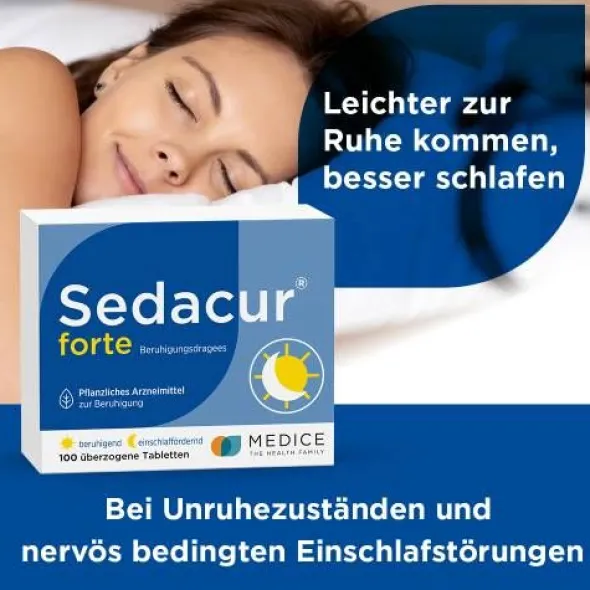 SEDACUR forte Beruhigungsdragees 100 St