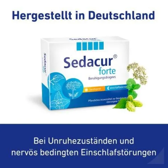 SEDACUR forte Beruhigungsdragees 60 St