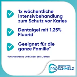 SENSODYNE ProSchmelz Fluorid Gelee 25 g