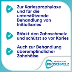 SENSODYNE ProSchmelz Fluorid Gelee 25 g