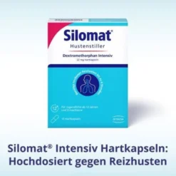 SILOMAT Hustenstiller Dextromethorphan Intensiv 12 St