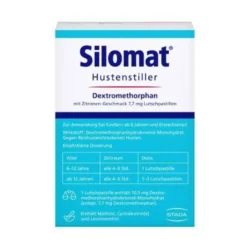 SILOMAT Hustenstiller DMP Zitron.-Geschm.7,7mg LUP 40 St