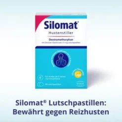 SILOMAT Hustenstiller DMP Zitron.-Geschm.7,7mg LUP 20 St