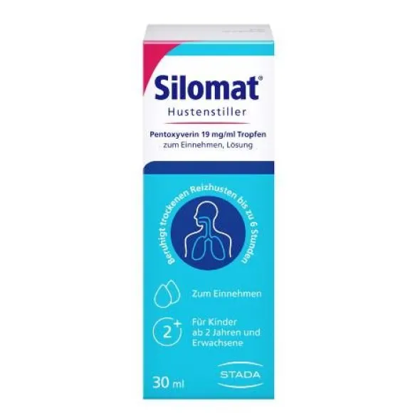 SILOMAT Hustenstiller Pentoxyverin 19 mg/ml TEI 30 ml