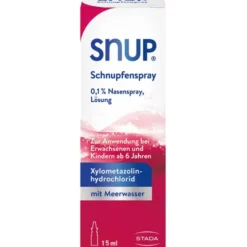 SNUP Schnupfenspray 0,1% Nasenspray 15 ml