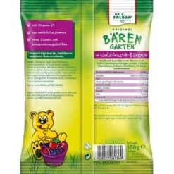 SOLDAN Bären Waldfrucht m.Antioxidantien 150 g