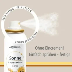 SONNE Schutz & Bräune Spray bronze LSF 50 150 ml