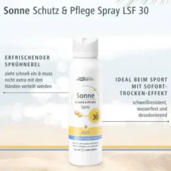 SONNE Schutz & Pflege Aktiv Aerosol-Spray LSF 30 150 ml