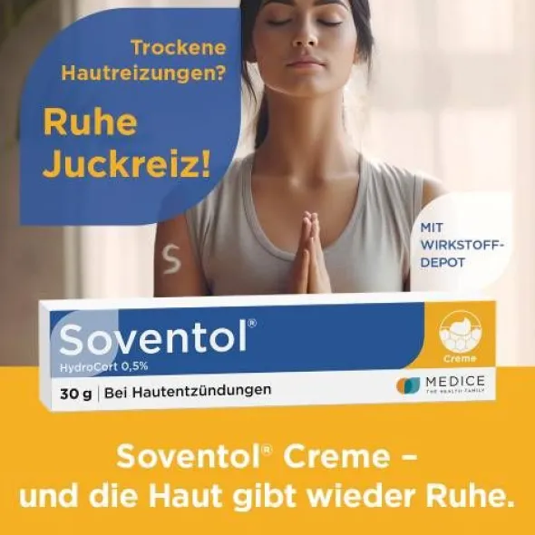SOVENTOL Hydrocort 0,5% Creme 30 g