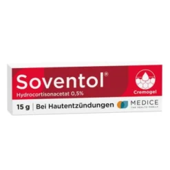 SOVENTOL Hydrocortisonacetat 0,5% Creme 15 g
