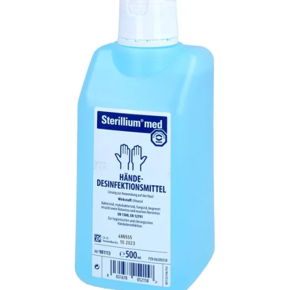 STERILLIUM med Händedesinfektion Lösung 500 ml