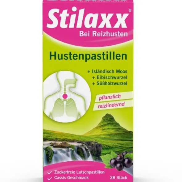 STILAXX Hustenpastillen Isländisch Moos 28 St
