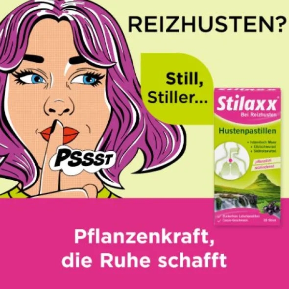 STILAXX Hustenpastillen Isländisch Moos 28 St
