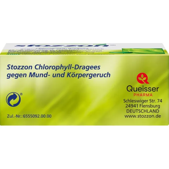 STOZZON Chlorophyll überzogene Tabletten 100 St