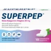 SUPERPEP Reise Kaugummi Dragees 20 mg 10 St