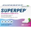 SUPERPEP Reise Kaugummi Dragees 20 mg 20 St