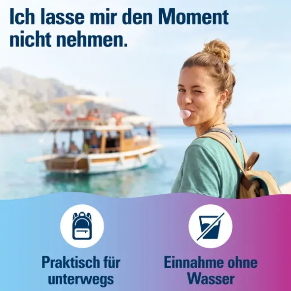 SUPERPEP Reise Kaugummi Dragees 20 mg 20 St