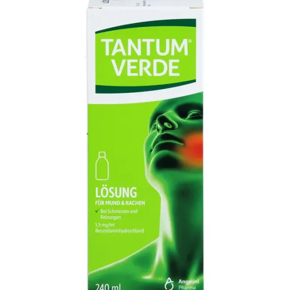 TANTUM VERDE 1,5 mg/ml Lösung z.Anw.i.d.Mundhöhle 240 ml