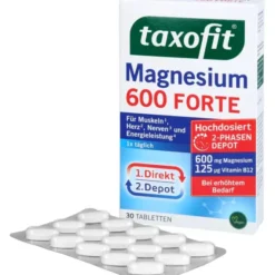 TAXOFIT Magnesium 600 FORTE Depot Tabletten 30 St