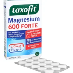 TAXOFIT Magnesium 600 FORTE Depot Tabletten 30 St