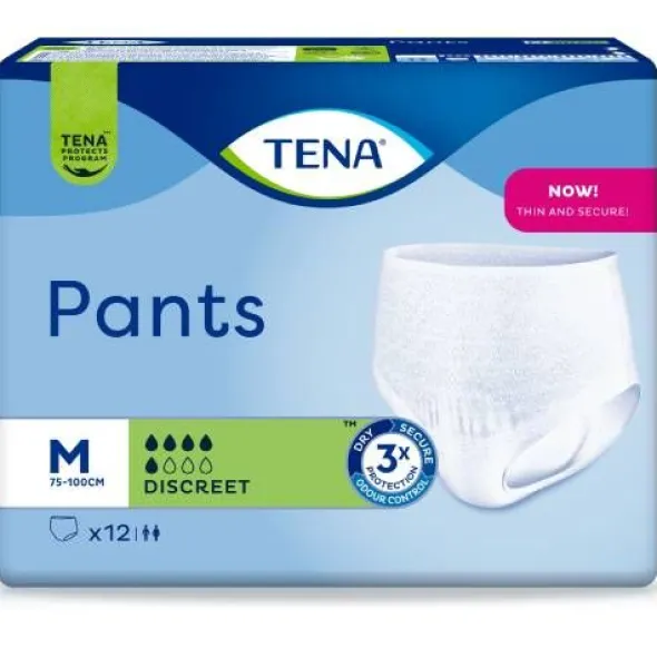 TENA PANTS Discreet M bei Inkontinenz 12 St