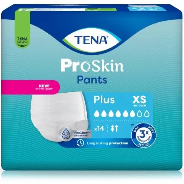 TENA PANTS Plus XS bei Inkontinenz 14 St