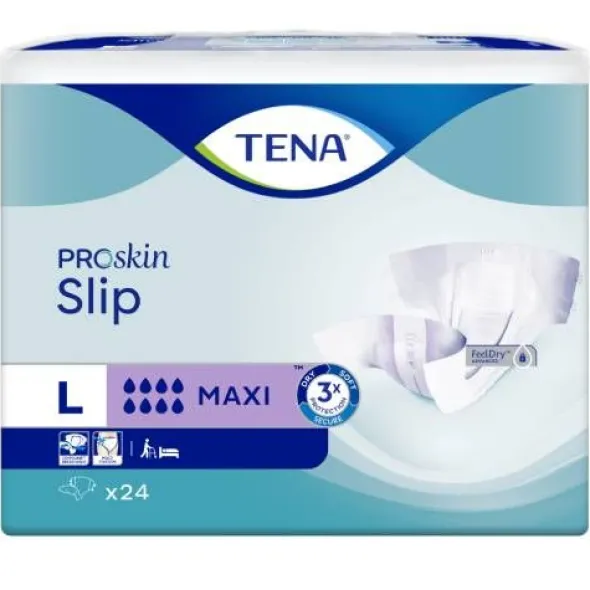 TENA SLIP maxi L 24 St