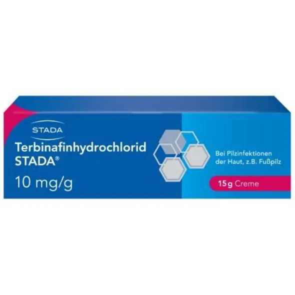 TERBINAFINHYDROCHLORID STADA 10 mg/g Creme 15 g