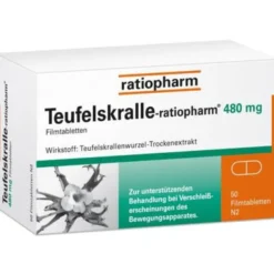 TEUFELSKRALLE-RATIOPHARM Filmtabletten 200 St