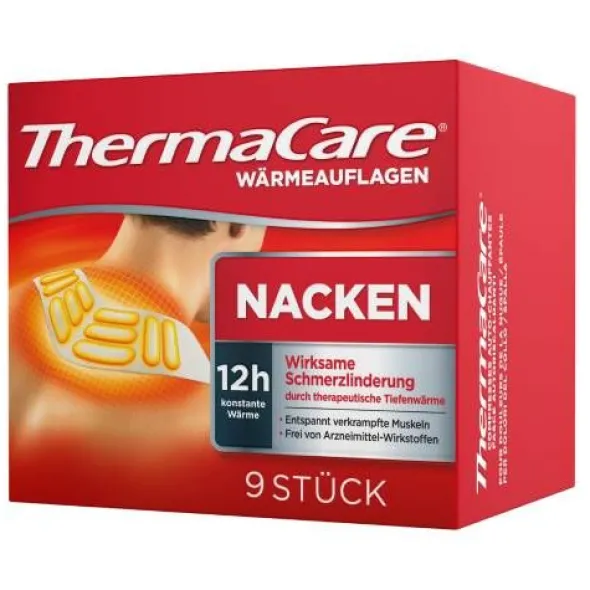 THERMACARE Nacken/Schulter Auflagen z.Schmerzlind. 9 St