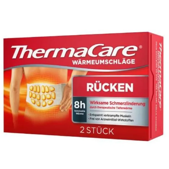 THERMACARE Rückenumschläge S-XL z.Schmerzlind. 2 St