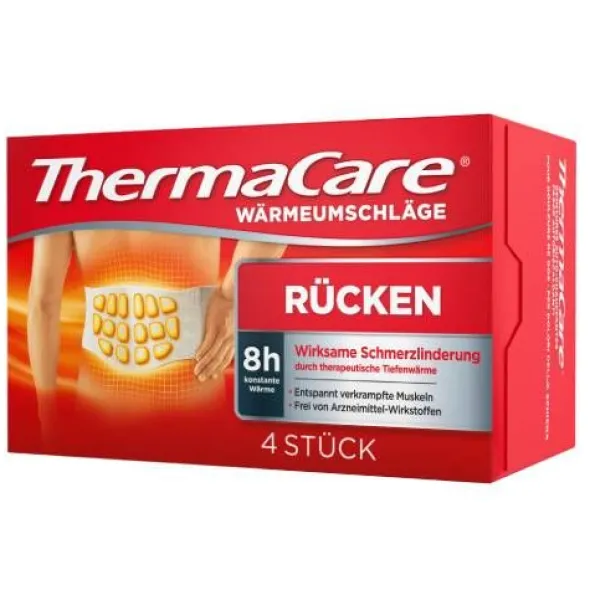 THERMACARE Rückenumschläge S-XL z.Schmerzlind. 4 St