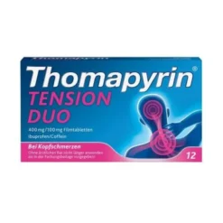 THOMAPYRIN TENSION DUO 400 mg/100 mg Filmtabletten 12 St