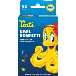 TINTI Badekonfetti 3er Pack DisplaySchale 3X6 g