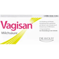 VAGISAN Milchsäure Vaginalzäpfchen 14 St