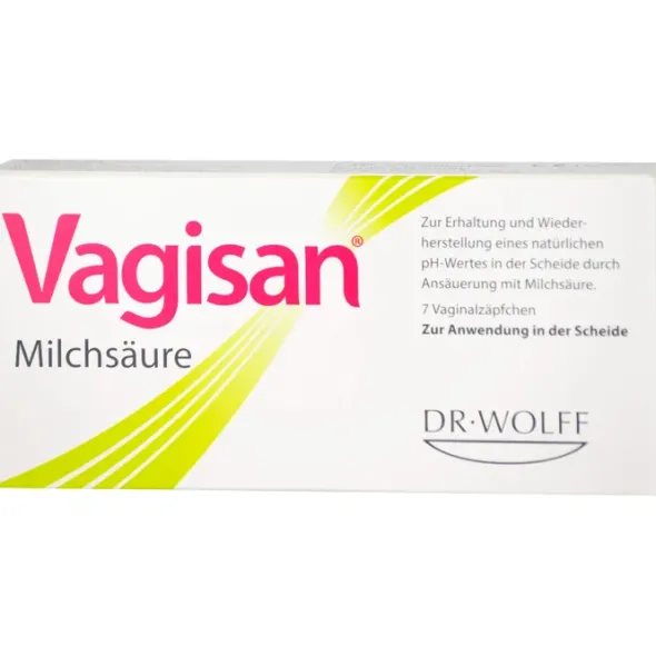 VAGISAN Milchsäure Vaginalzäpfchen 7 St