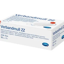 VERBANDMULL Hartmann 10 cmx1 m zickzack 1 St