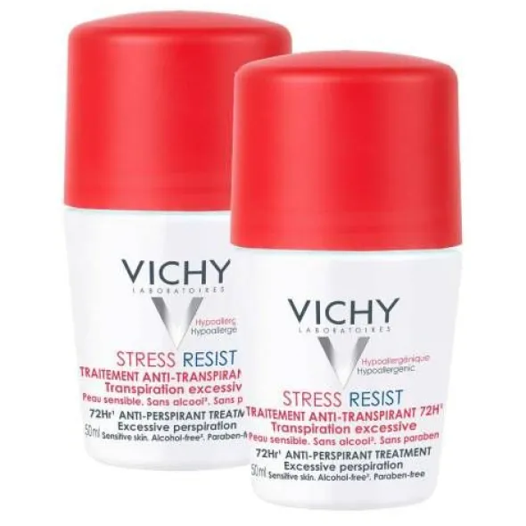 VICHY DEO Roll-on Stress Resist 72h 2X50 ml