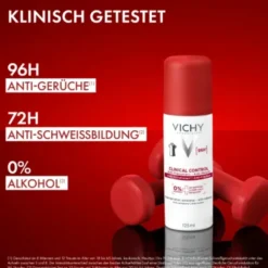 VICHY DEO Spray Aero 96h 125 ml