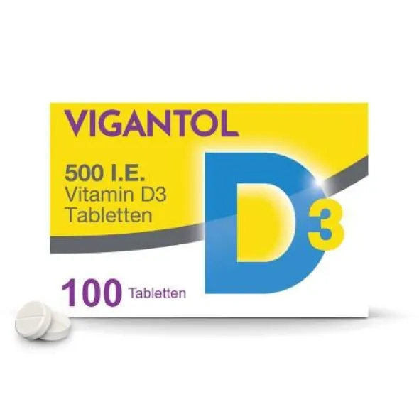 VIGANTOL 500 I.E. Vitamin D3 Tabletten 100 St