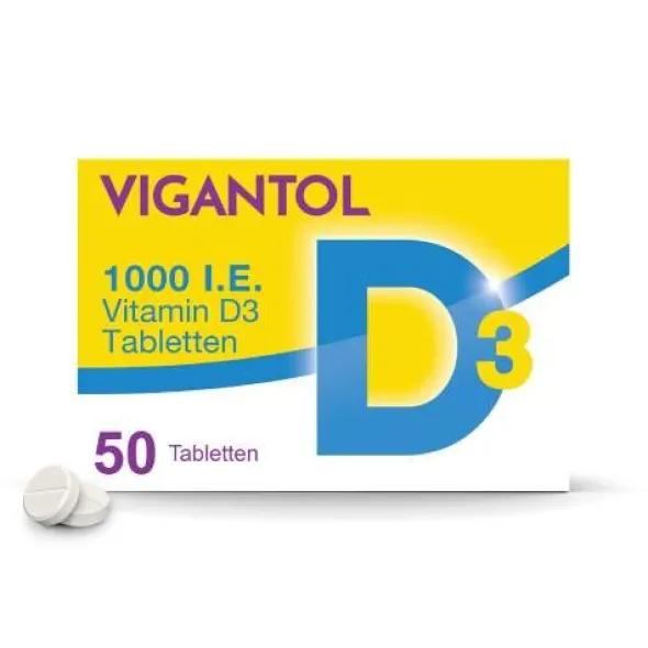 VIGANTOL 1.000 I.E. Vitamin D3 Tabletten 50 St