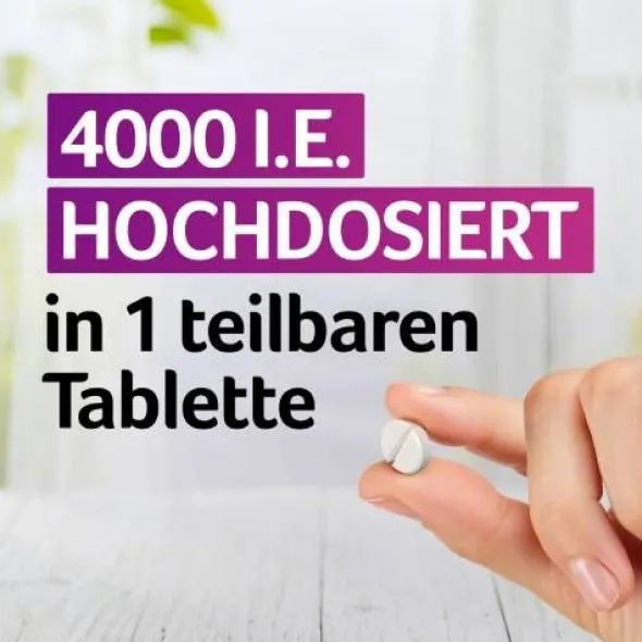 VIGANTOLVIT 4000 I.E. Vitamin D3 Tabletten 60 St