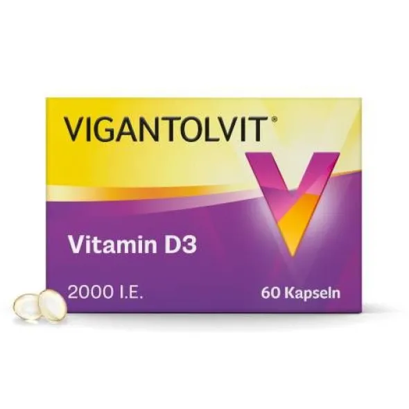 VIGANTOLVIT 2000 I.E. Vitamin D3 Weichkapseln 60 St