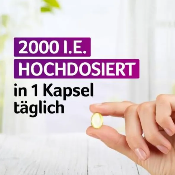 VIGANTOLVIT 2000 I.E. Vitamin D3 Weichkapseln 60 St