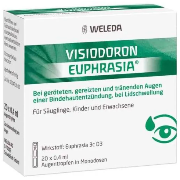 VISIODORON Euphrasia Augentropfen 20X0,4 ml