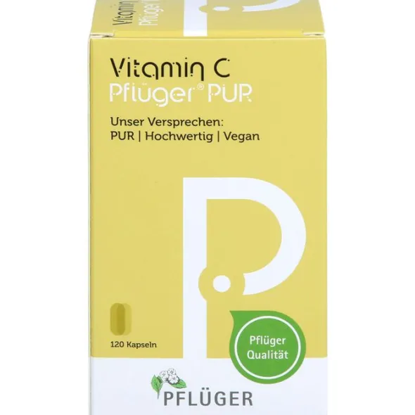 VITAMIN C PFLÜGER PUR 250 mg Kapseln 120 St
