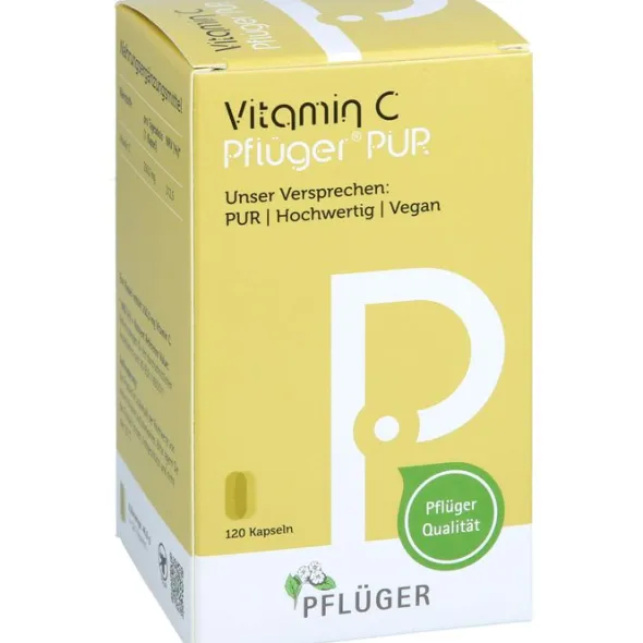VITAMIN C PFLÜGER PUR 250 mg Kapseln 120 St