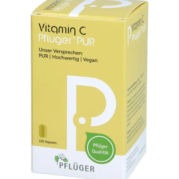 VITAMIN C PFLÜGER PUR 250 mg Kapseln 120 St